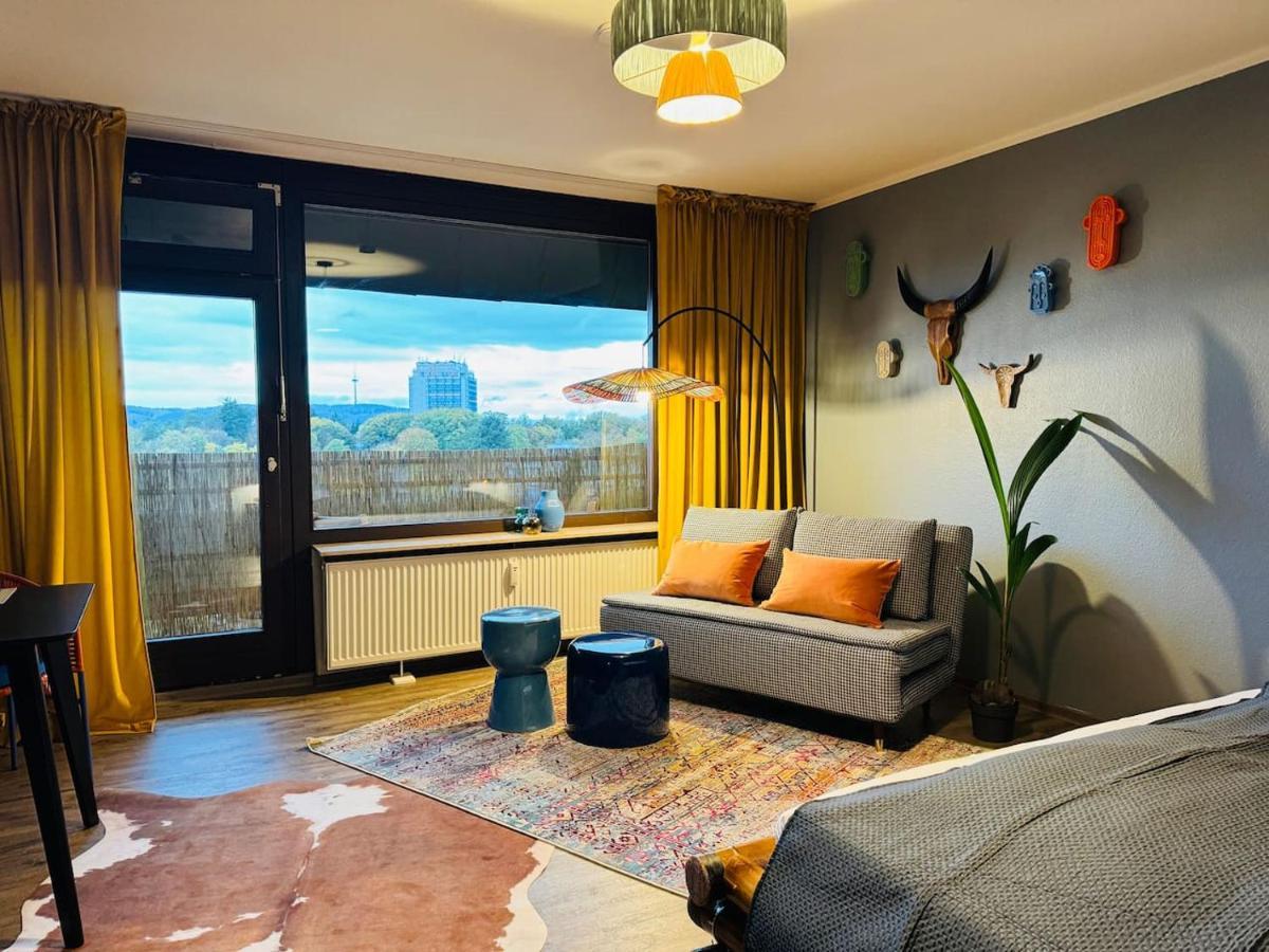 Klassen Stay - Design Studio In 11 Etage - Tolle Aussicht - Sauna, Pool - Netflix Lahnstein Buitenkant foto