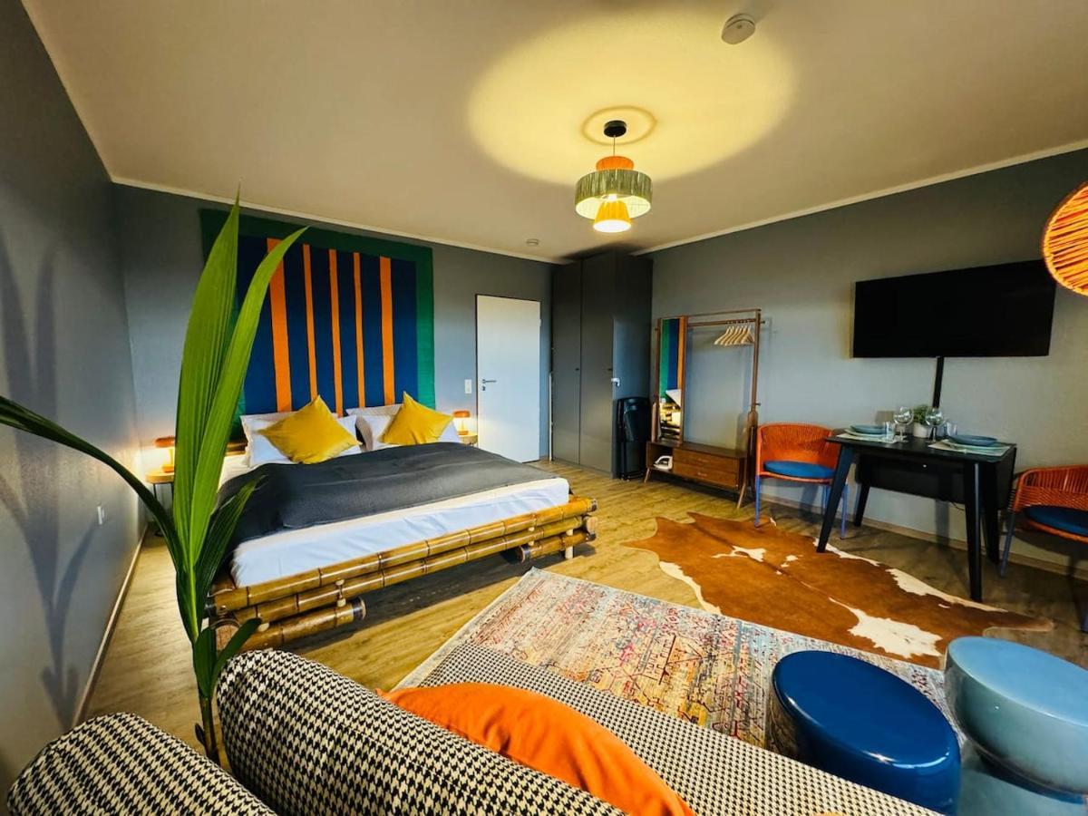Klassen Stay - Design Studio In 11 Etage - Tolle Aussicht - Sauna, Pool - Netflix Lahnstein Buitenkant foto