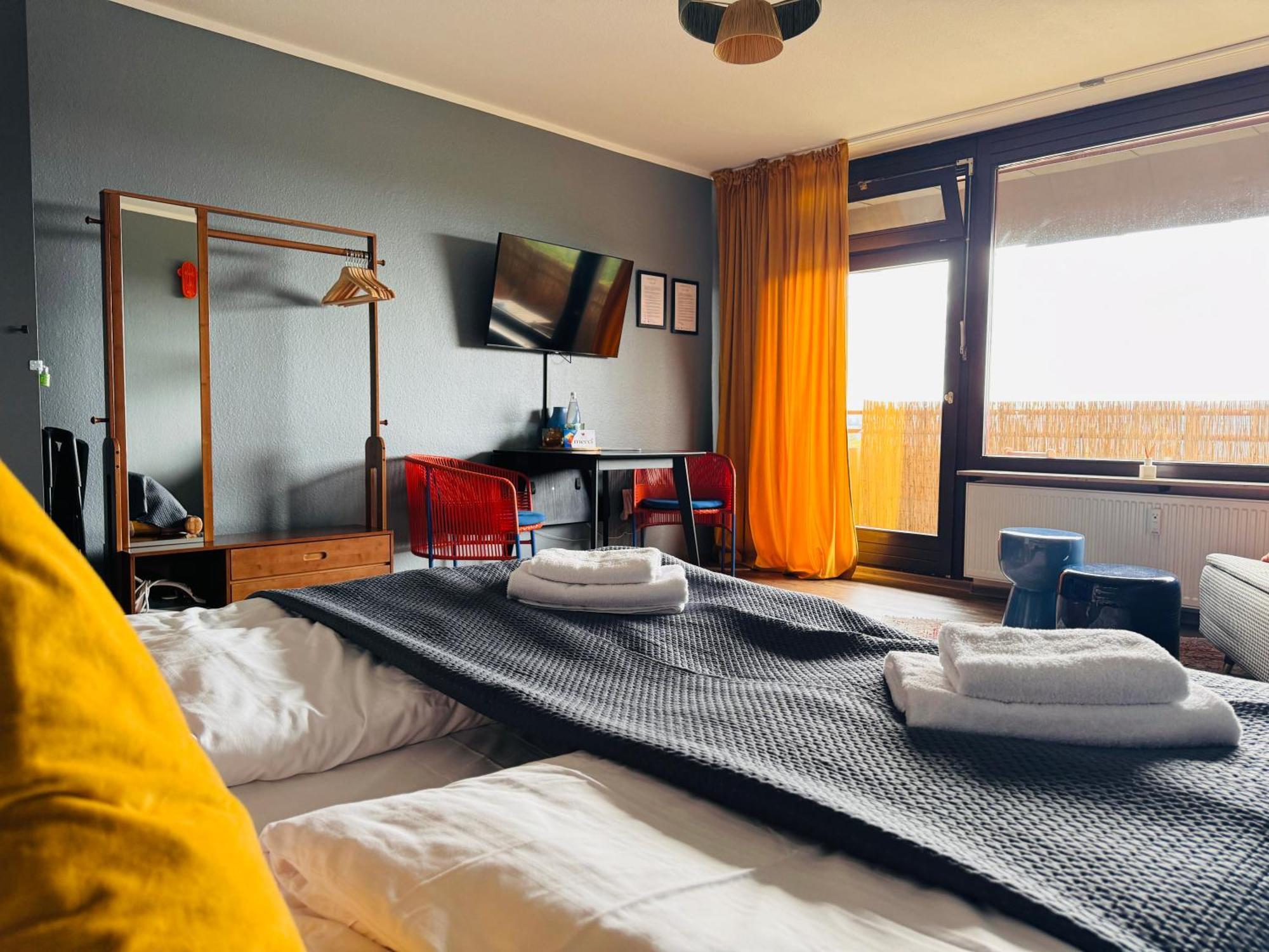 Klassen Stay - Design Studio In 11 Etage - Tolle Aussicht - Sauna, Pool - Netflix Lahnstein Buitenkant foto